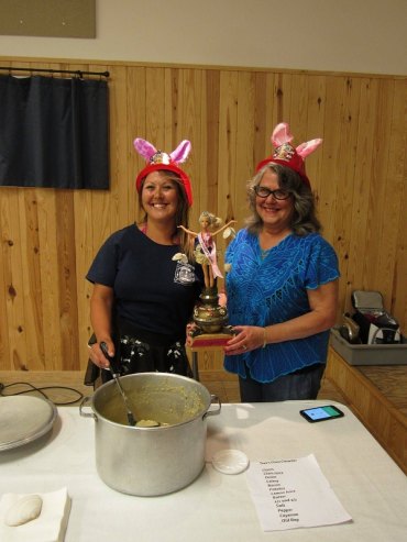 Winning mother daughter duo Tree Ray and Carissa VanderVere represented OVFD, which has taken home a Clammy two years in a row.